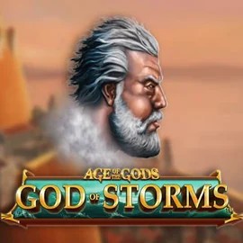 Age Of The Gods: God of Storms logo by Playtech at SlotRave Casino