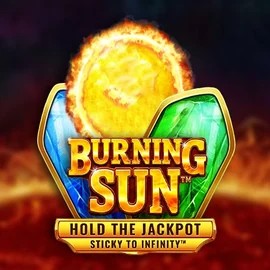 Burning Sun logo – Slots by Wazdan at SlotRave Casino