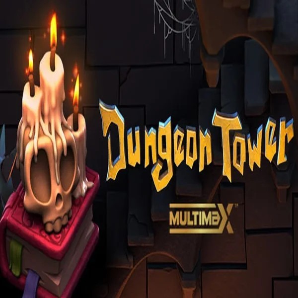 Official Slots logo: Dungeon Tower by Peter & Sons at SlotRave Casino
